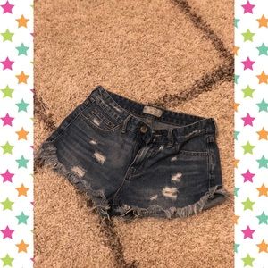 Free People Jean Shorts Sz27 4/6